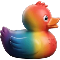 Colorful duck 39 — rubber duck skin