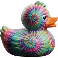 Colorful duck 40 — rubber duck skin
