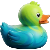 Colorful duck 41 — rubber duck skin