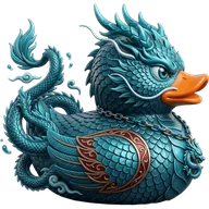 Mythology duck 15 — rubber duck skin
